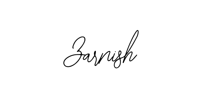 How to make Zarnish name signature. Use Bearetta-2O07w style for creating short signs online. This is the latest handwritten sign. Zarnish signature style 12 images and pictures png