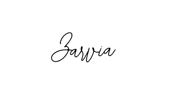 You should practise on your own different ways (Bearetta-2O07w) to write your name (Zarvia) in signature. don't let someone else do it for you. Zarvia signature style 12 images and pictures png