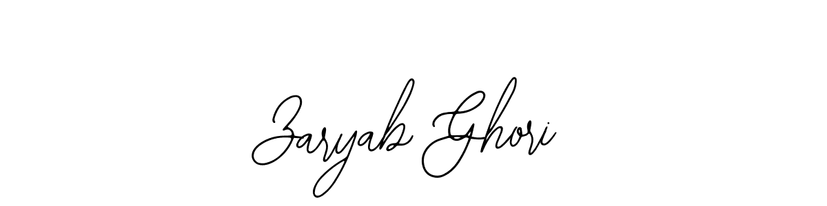 Best and Professional Signature Style for Zaryab Ghori. Bearetta-2O07w Best Signature Style Collection. Zaryab Ghori signature style 12 images and pictures png