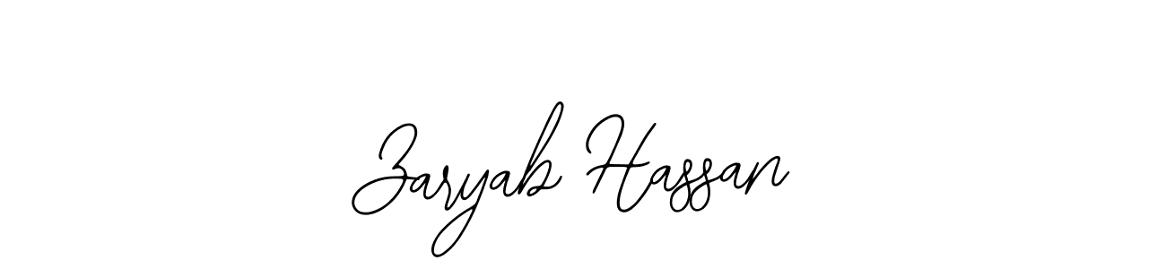 You can use this online signature creator to create a handwritten signature for the name Zaryab Hassan. This is the best online autograph maker. Zaryab Hassan signature style 12 images and pictures png