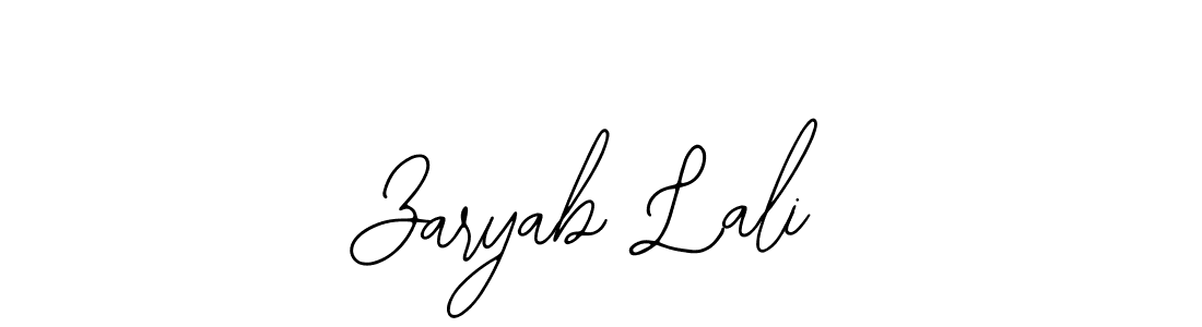 You can use this online signature creator to create a handwritten signature for the name Zaryab Lali. This is the best online autograph maker. Zaryab Lali signature style 12 images and pictures png