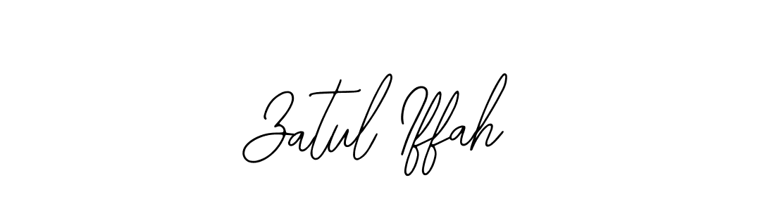 This is the best signature style for the Zatul Iffah name. Also you like these signature font (Bearetta-2O07w). Mix name signature. Zatul Iffah signature style 12 images and pictures png