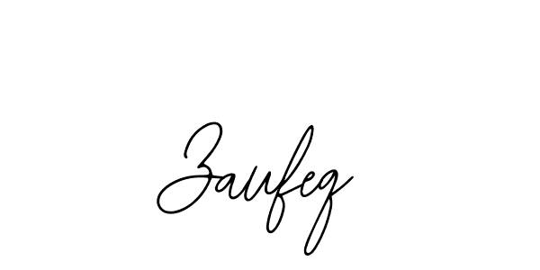 Design your own signature with our free online signature maker. With this signature software, you can create a handwritten (Bearetta-2O07w) signature for name Zaufeq. Zaufeq signature style 12 images and pictures png