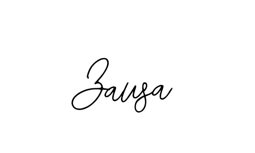 Design your own signature with our free online signature maker. With this signature software, you can create a handwritten (Bearetta-2O07w) signature for name Zausa. Zausa signature style 12 images and pictures png
