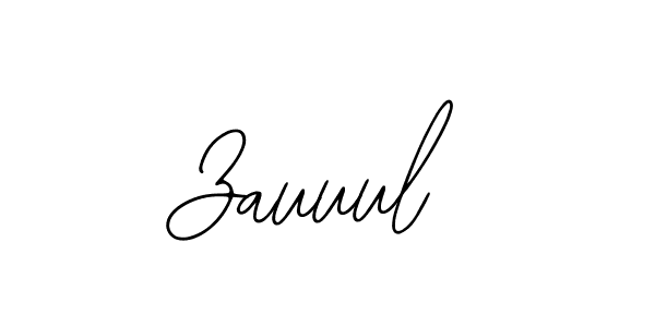 Use a signature maker to create a handwritten signature online. With this signature software, you can design (Bearetta-2O07w) your own signature for name Zauuul. Zauuul signature style 12 images and pictures png