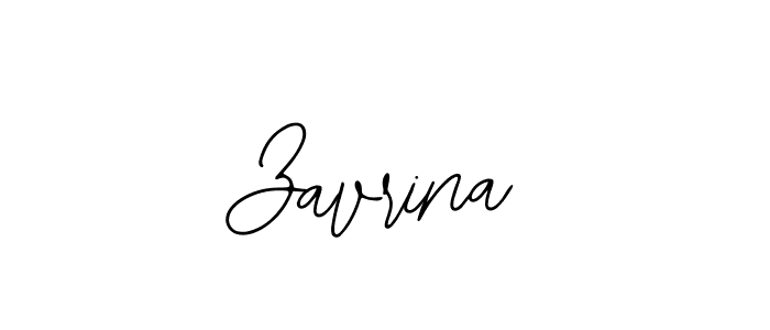 The best way (Bearetta-2O07w) to make a short signature is to pick only two or three words in your name. The name Zavrina include a total of six letters. For converting this name. Zavrina signature style 12 images and pictures png