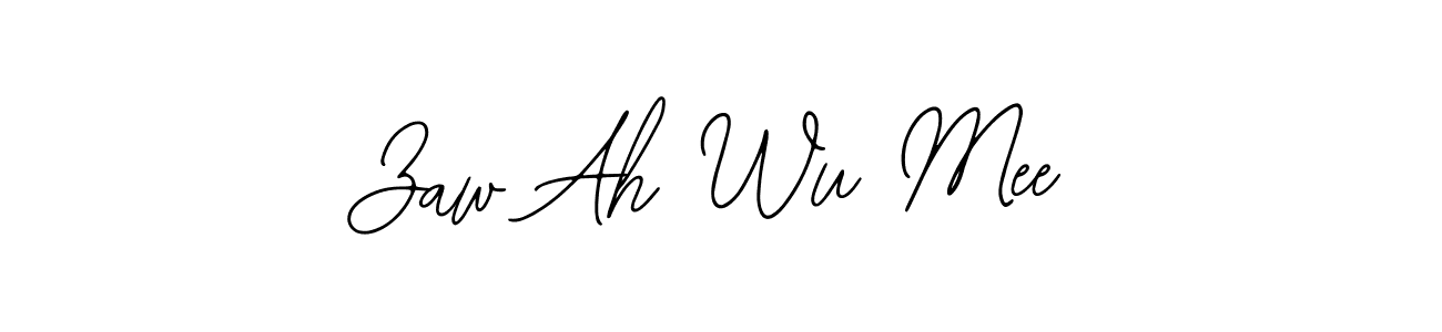 How to make Zaw Ah Wu Mee signature? Bearetta-2O07w is a professional autograph style. Create handwritten signature for Zaw Ah Wu Mee name. Zaw Ah Wu Mee signature style 12 images and pictures png
