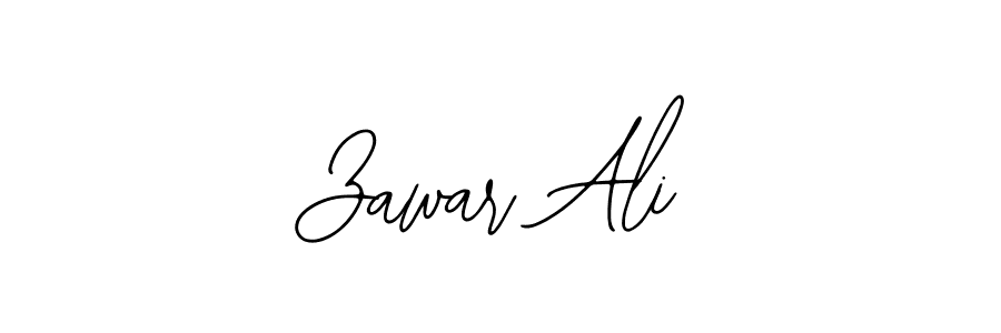 Make a beautiful signature design for name Zawar Ali. With this signature (Bearetta-2O07w) style, you can create a handwritten signature for free. Zawar Ali signature style 12 images and pictures png