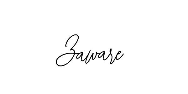 Make a beautiful signature design for name Zaware. Use this online signature maker to create a handwritten signature for free. Zaware signature style 12 images and pictures png