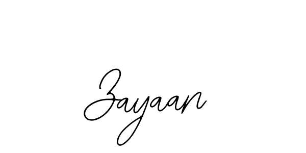 Make a beautiful signature design for name Zayaan. With this signature (Bearetta-2O07w) style, you can create a handwritten signature for free. Zayaan signature style 12 images and pictures png