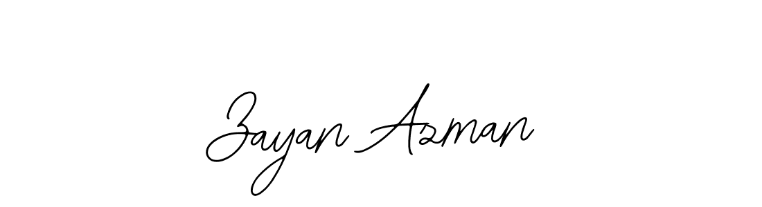 Also You can easily find your signature by using the search form. We will create Zayan Azman name handwritten signature images for you free of cost using Bearetta-2O07w sign style. Zayan Azman signature style 12 images and pictures png