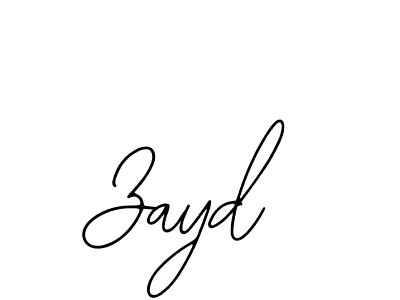 You should practise on your own different ways (Bearetta-2O07w) to write your name (Zayd) in signature. don't let someone else do it for you. Zayd signature style 12 images and pictures png