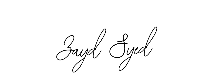 Also You can easily find your signature by using the search form. We will create Zayd Syed name handwritten signature images for you free of cost using Bearetta-2O07w sign style. Zayd Syed signature style 12 images and pictures png