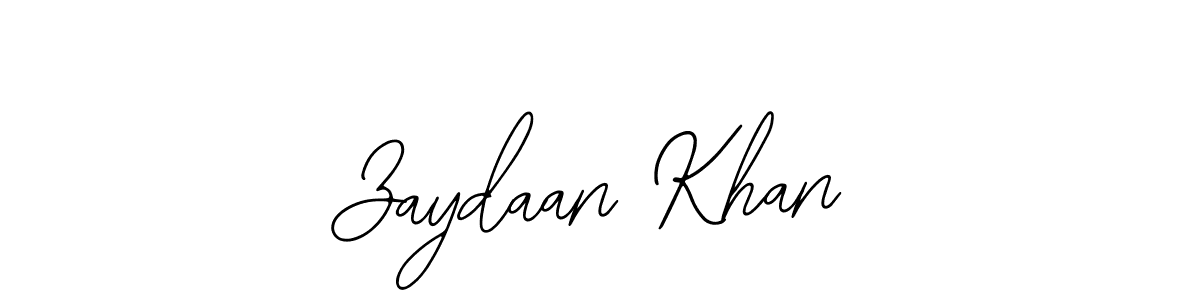 How to Draw Zaydaan Khan signature style? Bearetta-2O07w is a latest design signature styles for name Zaydaan Khan. Zaydaan Khan signature style 12 images and pictures png