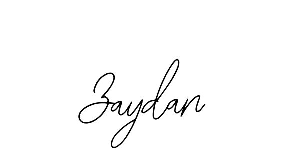 Make a beautiful signature design for name Zaydan. Use this online signature maker to create a handwritten signature for free. Zaydan signature style 12 images and pictures png