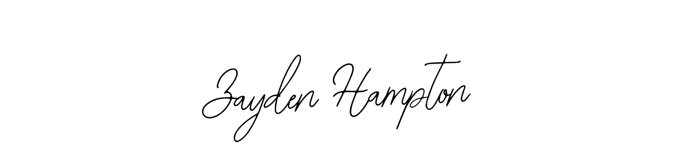It looks lik you need a new signature style for name Zayden Hampton. Design unique handwritten (Bearetta-2O07w) signature with our free signature maker in just a few clicks. Zayden Hampton signature style 12 images and pictures png