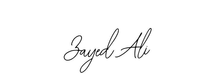 Similarly Bearetta-2O07w is the best handwritten signature design. Signature creator online .You can use it as an online autograph creator for name Zayed Ali. Zayed Ali signature style 12 images and pictures png
