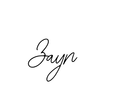 How to make Zayn signature? Bearetta-2O07w is a professional autograph style. Create handwritten signature for Zayn name. Zayn signature style 12 images and pictures png