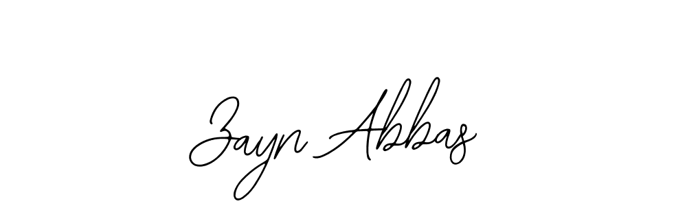 Create a beautiful signature design for name Zayn Abbas. With this signature (Bearetta-2O07w) fonts, you can make a handwritten signature for free. Zayn Abbas signature style 12 images and pictures png