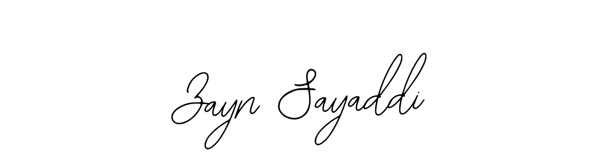 Bearetta-2O07w is a professional signature style that is perfect for those who want to add a touch of class to their signature. It is also a great choice for those who want to make their signature more unique. Get Zayn Sayaddi name to fancy signature for free. Zayn Sayaddi signature style 12 images and pictures png