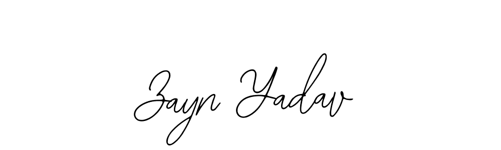 Zayn Yadav stylish signature style. Best Handwritten Sign (Bearetta-2O07w) for my name. Handwritten Signature Collection Ideas for my name Zayn Yadav. Zayn Yadav signature style 12 images and pictures png