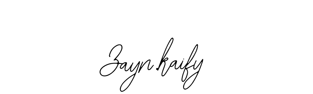 Check out images of Autograph of Zayn.kaify name. Actor Zayn.kaify Signature Style. Bearetta-2O07w is a professional sign style online. Zayn.kaify signature style 12 images and pictures png