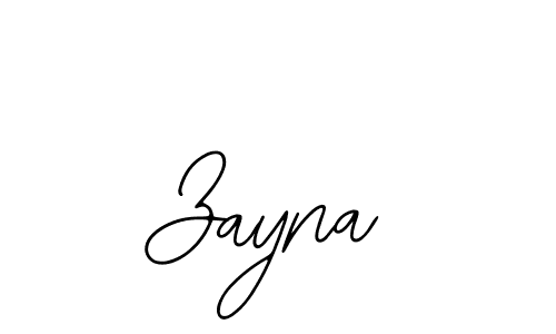 You should practise on your own different ways (Bearetta-2O07w) to write your name (Zayna) in signature. don't let someone else do it for you. Zayna signature style 12 images and pictures png