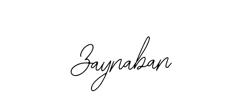 Create a beautiful signature design for name Zaynaban. With this signature (Bearetta-2O07w) fonts, you can make a handwritten signature for free. Zaynaban signature style 12 images and pictures png