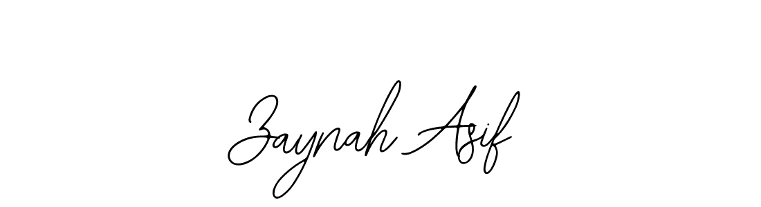 Make a beautiful signature design for name Zaynah Asif. Use this online signature maker to create a handwritten signature for free. Zaynah Asif signature style 12 images and pictures png