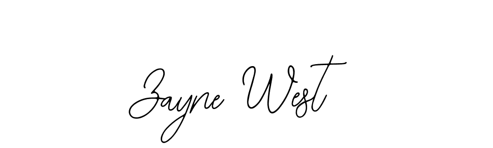 You should practise on your own different ways (Bearetta-2O07w) to write your name (Zayne West) in signature. don't let someone else do it for you. Zayne West signature style 12 images and pictures png