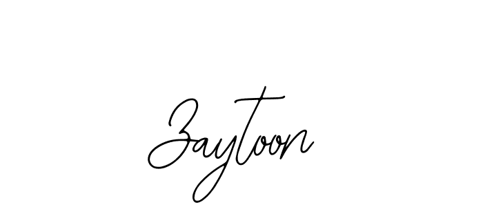 You should practise on your own different ways (Bearetta-2O07w) to write your name (Zaytoon) in signature. don't let someone else do it for you. Zaytoon signature style 12 images and pictures png