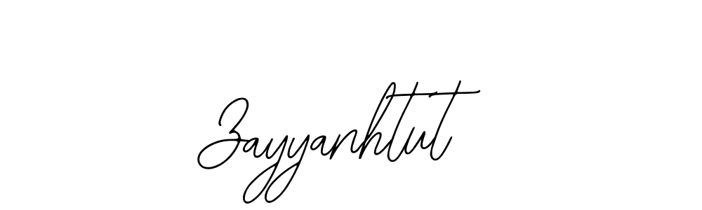 Design your own signature with our free online signature maker. With this signature software, you can create a handwritten (Bearetta-2O07w) signature for name Zayyanhtut. Zayyanhtut signature style 12 images and pictures png