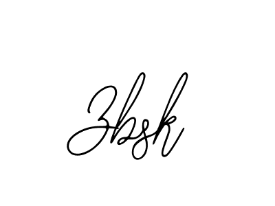 How to make Zbsk signature? Bearetta-2O07w is a professional autograph style. Create handwritten signature for Zbsk name. Zbsk signature style 12 images and pictures png