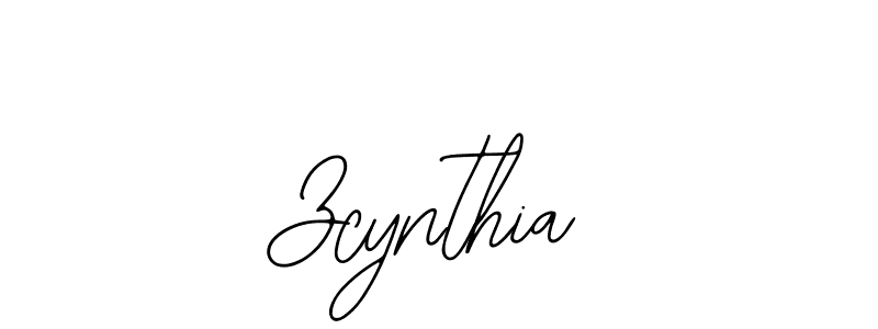 Zcynthia stylish signature style. Best Handwritten Sign (Bearetta-2O07w) for my name. Handwritten Signature Collection Ideas for my name Zcynthia. Zcynthia signature style 12 images and pictures png