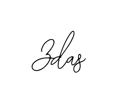 Create a beautiful signature design for name Zdas. With this signature (Bearetta-2O07w) fonts, you can make a handwritten signature for free. Zdas signature style 12 images and pictures png