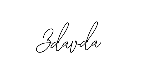 You should practise on your own different ways (Bearetta-2O07w) to write your name (Zdavda) in signature. don't let someone else do it for you. Zdavda signature style 12 images and pictures png