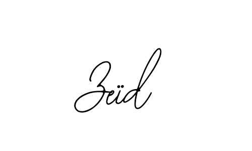 Design your own signature with our free online signature maker. With this signature software, you can create a handwritten (Bearetta-2O07w) signature for name Zeïd. Zeïd signature style 12 images and pictures png