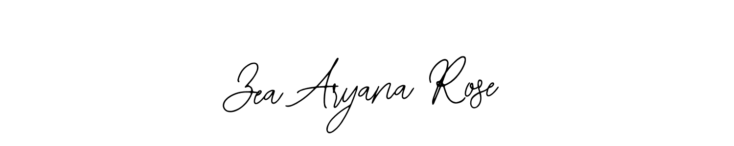 Once you've used our free online signature maker to create your best signature Bearetta-2O07w style, it's time to enjoy all of the benefits that Zea Aryana Rose name signing documents. Zea Aryana Rose signature style 12 images and pictures png