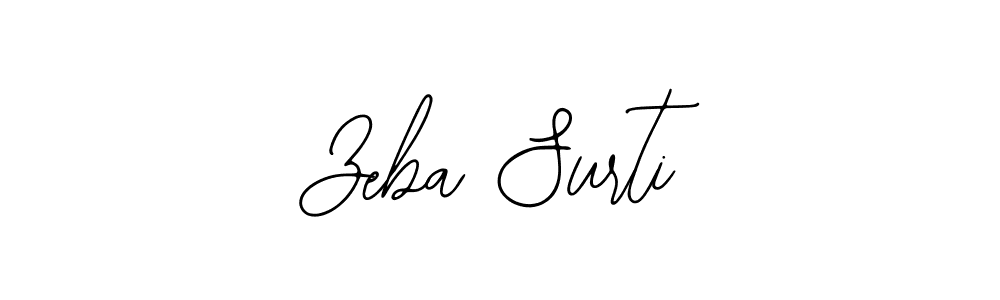 Make a beautiful signature design for name Zeba Surti. With this signature (Bearetta-2O07w) style, you can create a handwritten signature for free. Zeba Surti signature style 12 images and pictures png