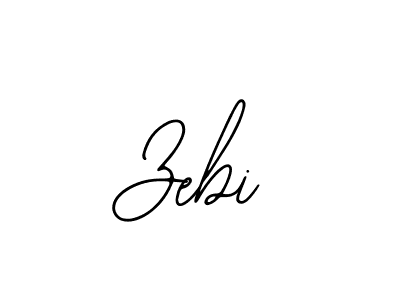 How to make Zebi signature? Bearetta-2O07w is a professional autograph style. Create handwritten signature for Zebi name. Zebi signature style 12 images and pictures png