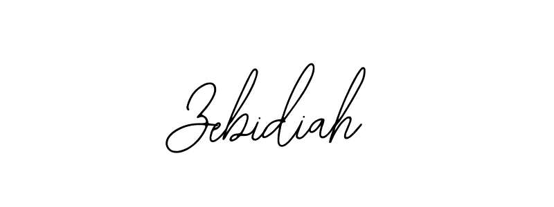 if you are searching for the best signature style for your name Zebidiah. so please give up your signature search. here we have designed multiple signature styles  using Bearetta-2O07w. Zebidiah signature style 12 images and pictures png