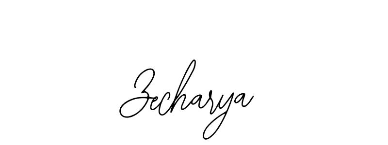 Design your own signature with our free online signature maker. With this signature software, you can create a handwritten (Bearetta-2O07w) signature for name Zecharya. Zecharya signature style 12 images and pictures png