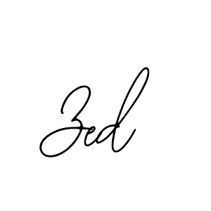 Make a beautiful signature design for name Zed. With this signature (Bearetta-2O07w) style, you can create a handwritten signature for free. Zed signature style 12 images and pictures png