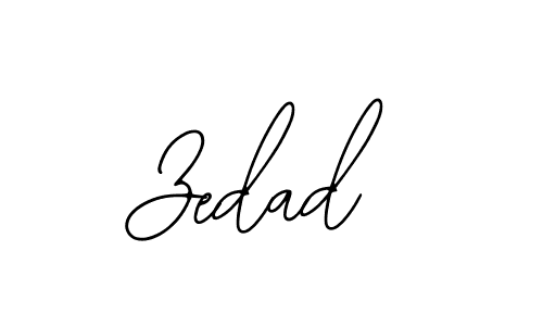 Make a beautiful signature design for name Zedad. With this signature (Bearetta-2O07w) style, you can create a handwritten signature for free. Zedad signature style 12 images and pictures png