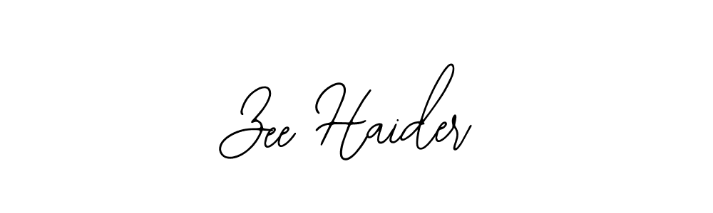 Similarly Bearetta-2O07w is the best handwritten signature design. Signature creator online .You can use it as an online autograph creator for name Zee Haider. Zee Haider signature style 12 images and pictures png