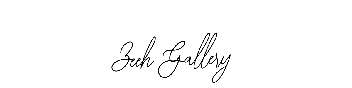 You should practise on your own different ways (Bearetta-2O07w) to write your name (Zeeh Gallery) in signature. don't let someone else do it for you. Zeeh Gallery signature style 12 images and pictures png