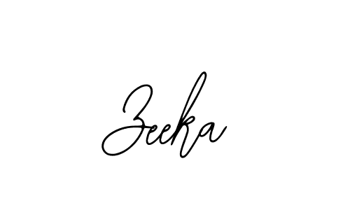 The best way (Bearetta-2O07w) to make a short signature is to pick only two or three words in your name. The name Zeeka include a total of six letters. For converting this name. Zeeka signature style 12 images and pictures png