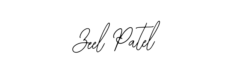 Create a beautiful signature design for name Zeel Patel. With this signature (Bearetta-2O07w) fonts, you can make a handwritten signature for free. Zeel Patel signature style 12 images and pictures png