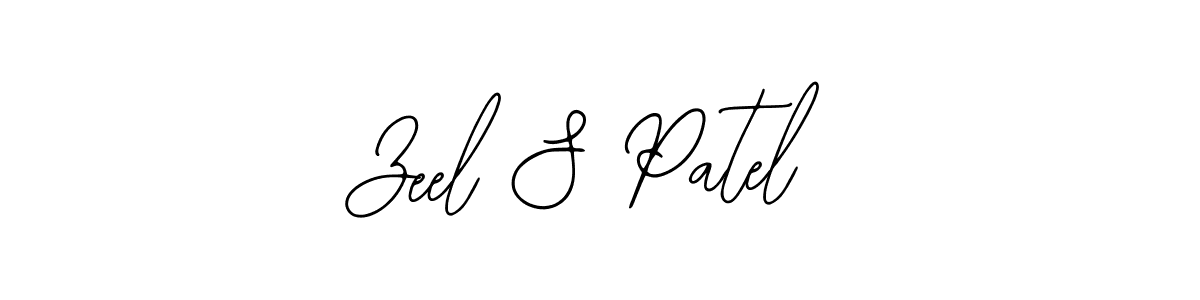 Use a signature maker to create a handwritten signature online. With this signature software, you can design (Bearetta-2O07w) your own signature for name Zeel S Patel. Zeel S Patel signature style 12 images and pictures png