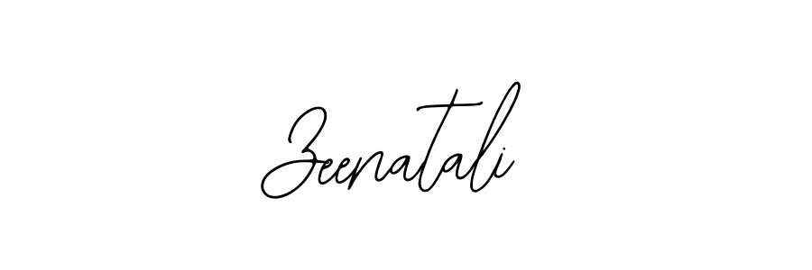 How to make Zeenatali signature? Bearetta-2O07w is a professional autograph style. Create handwritten signature for Zeenatali name. Zeenatali signature style 12 images and pictures png